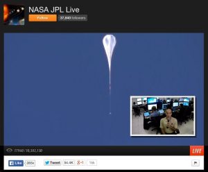 NASA JPL Live streamed via Mushroom Networks Streamer 4000
